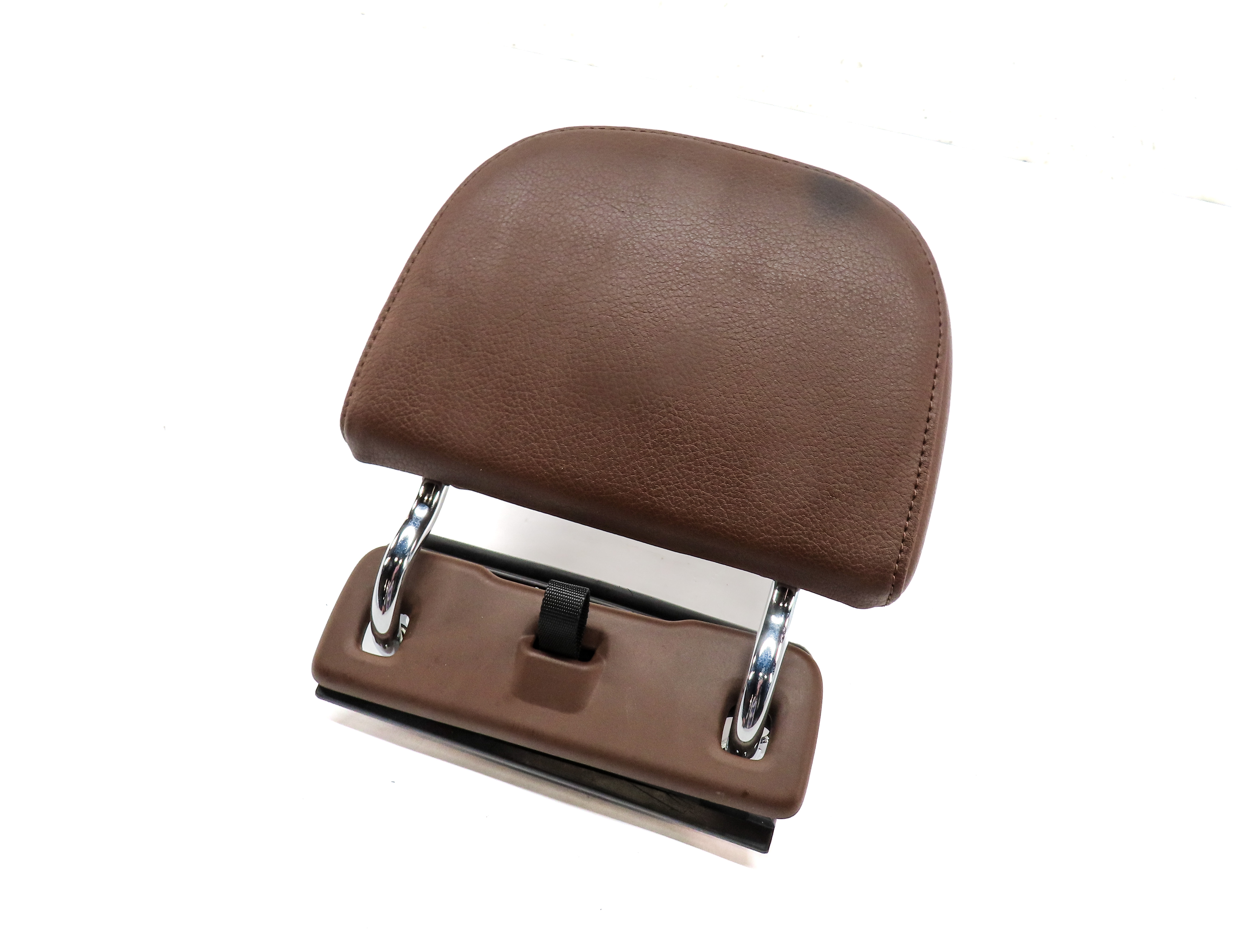2017-2019 AUDI Q7 (4M) REAR 3RD ROW LEFT or RIGHT SEAT HEADREST HEAD REST(BROWN) — exact item pictured